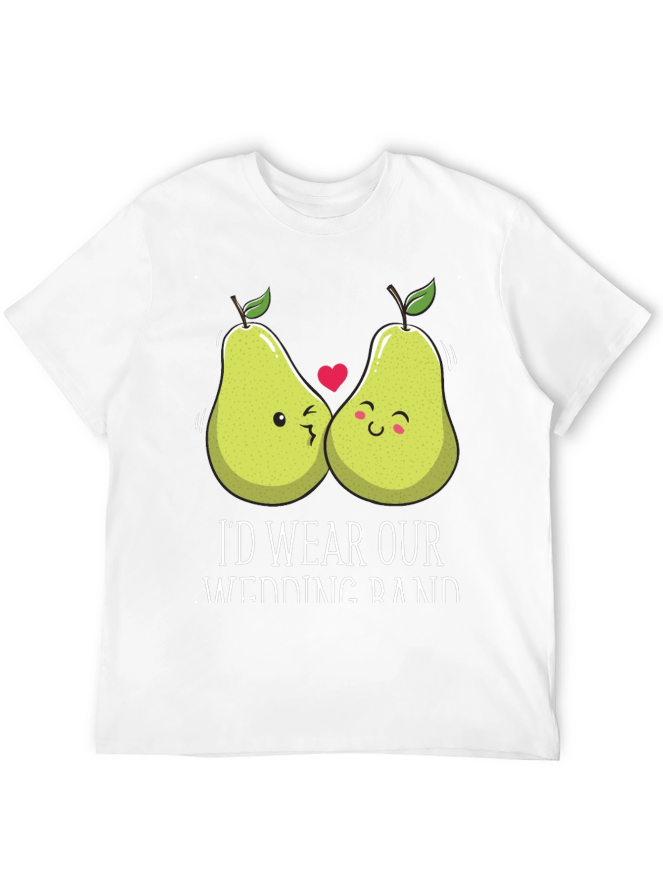 Cute Pear Wedding T-Shirt