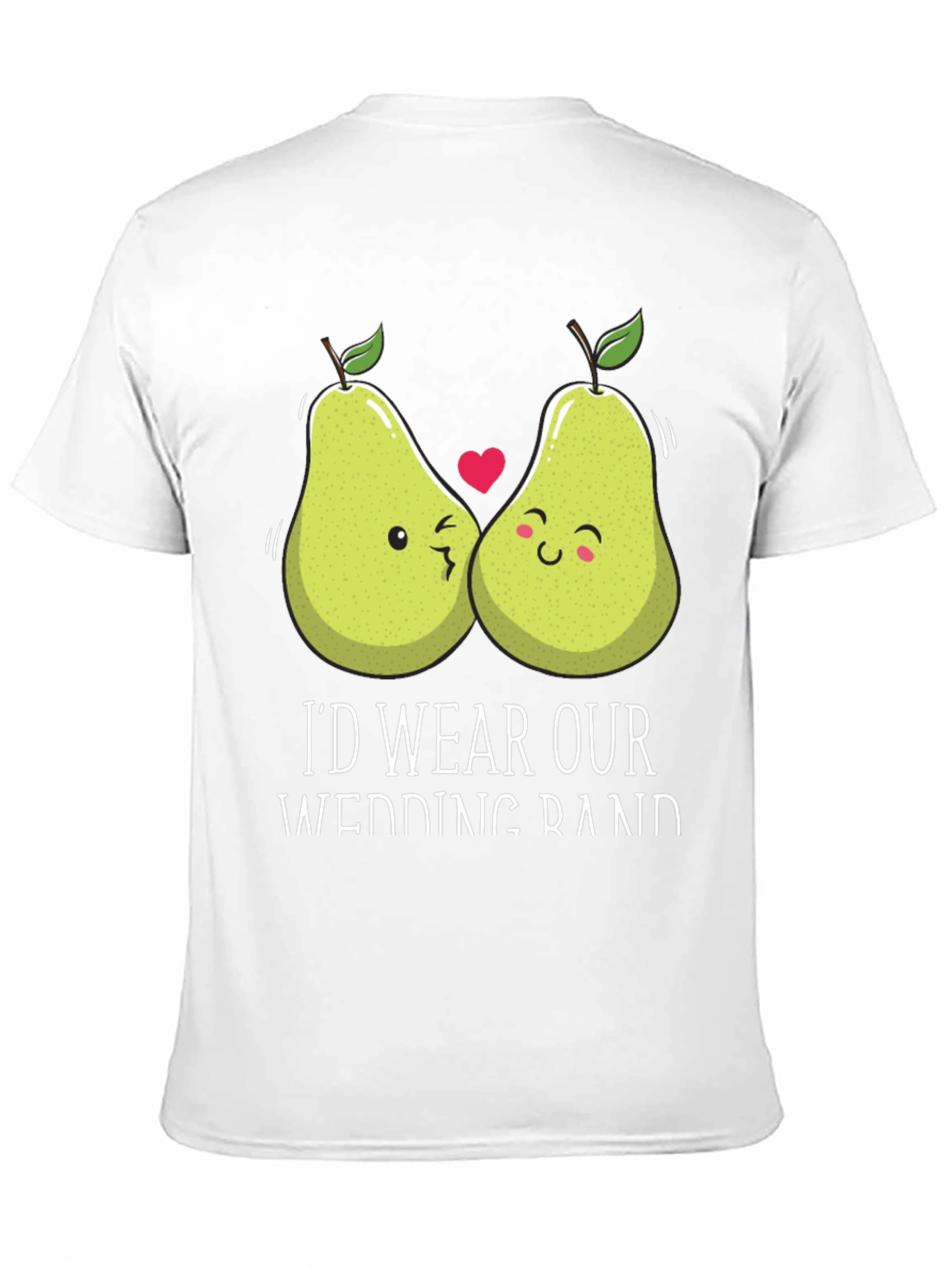 Cute Pear Wedding T-Shirt