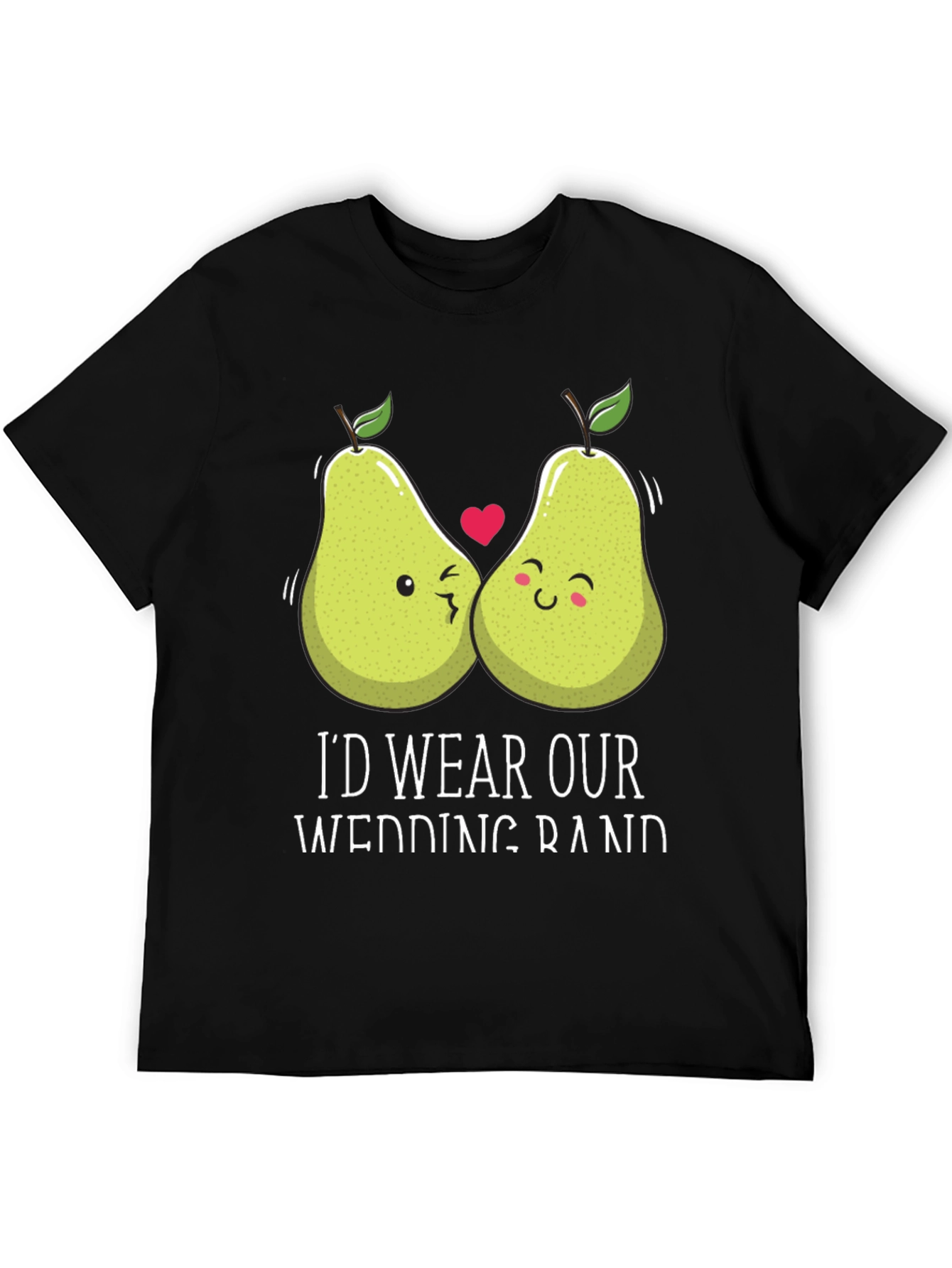 Cute Pear Wedding T-Shirt