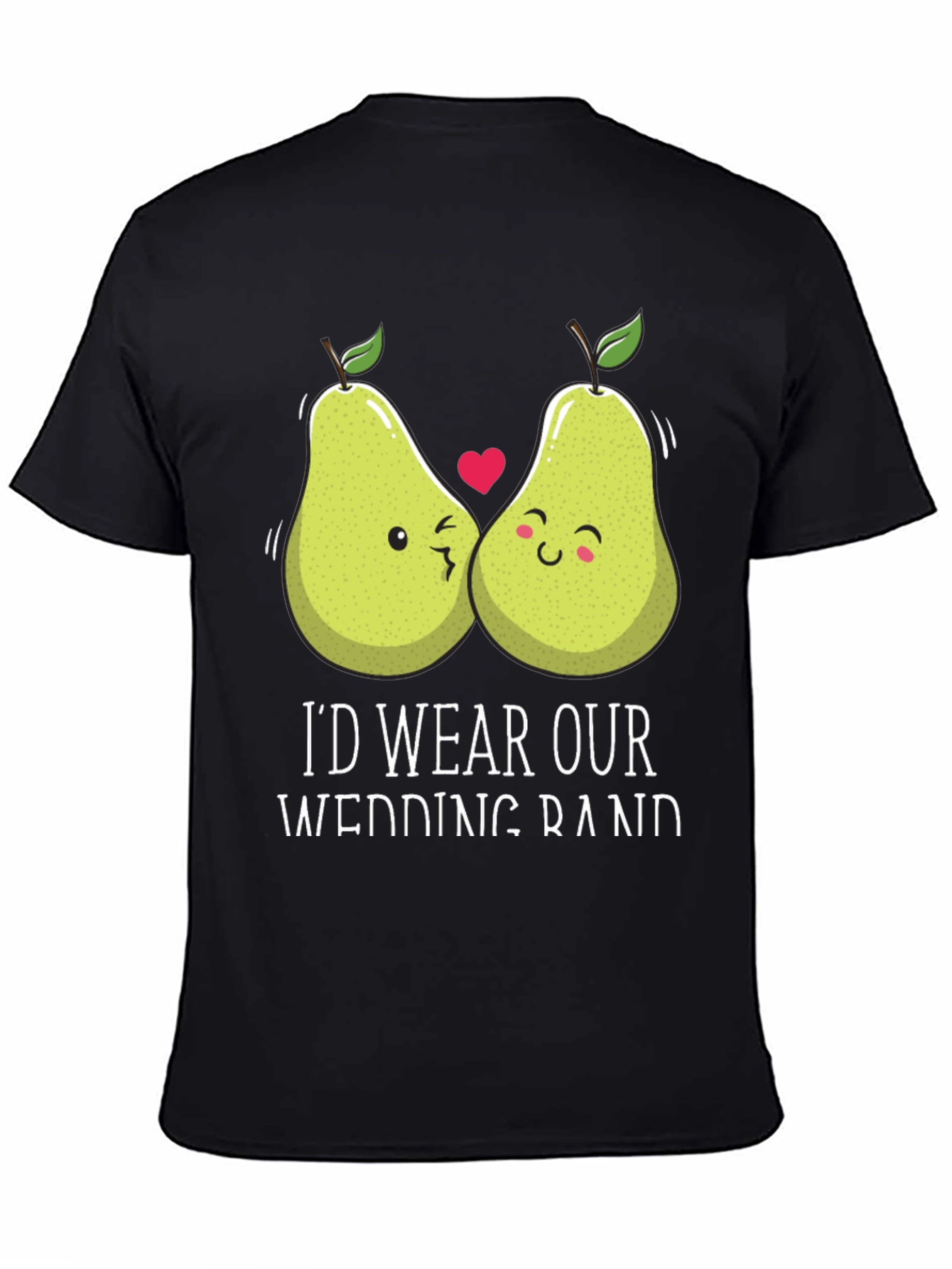 Cute Pear Wedding T-Shirt