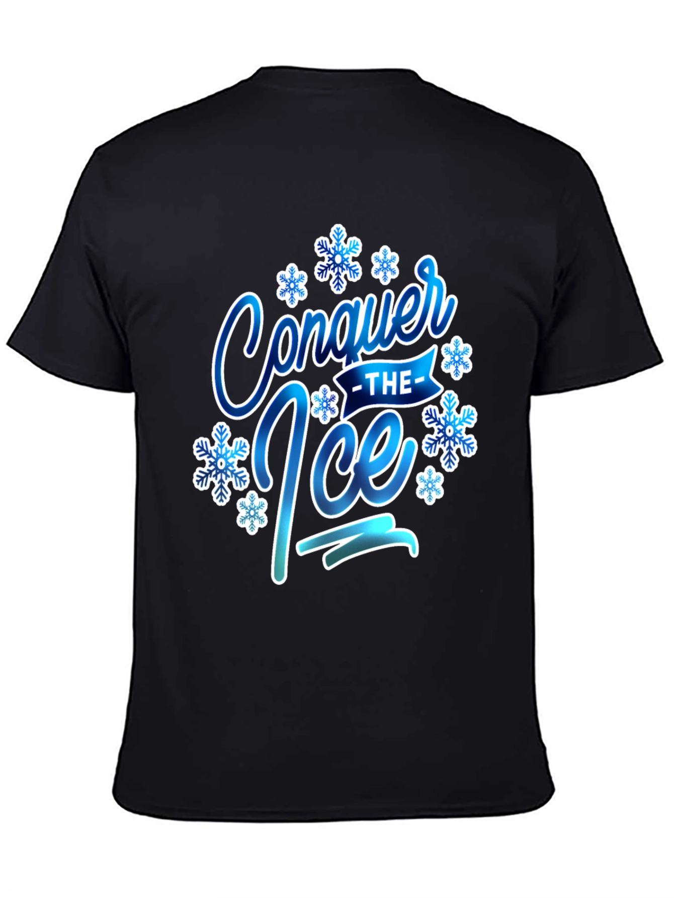 Conquer The Ice Graphic Tee Winter Season