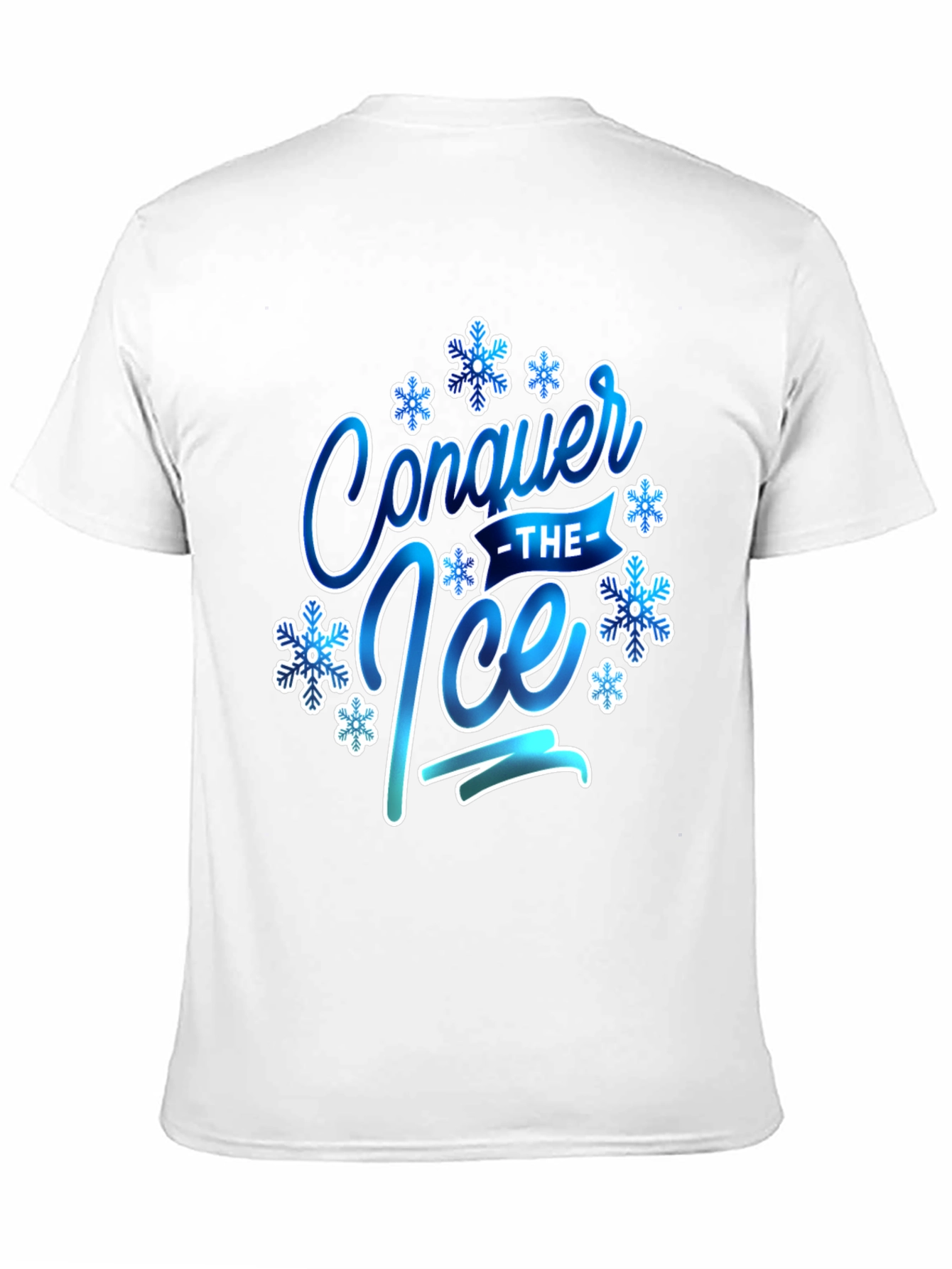 Conquer The Ice Graphic Tee Winter Season
