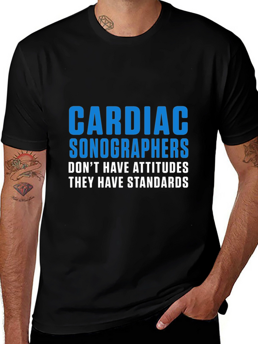 Cardiac Sonographers T-Shirt - Standards