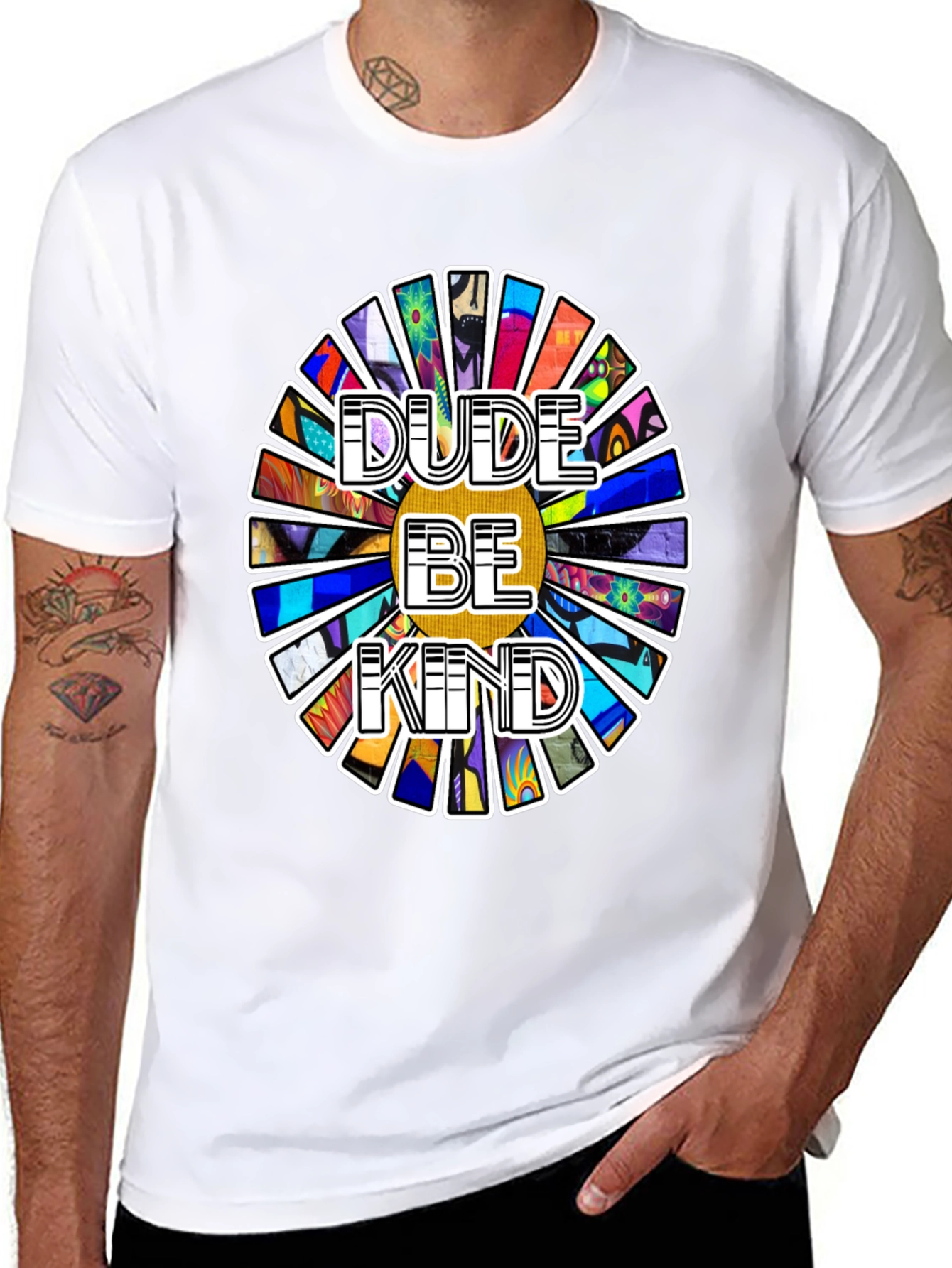 Dude Be Kind Graphic T-Shirt