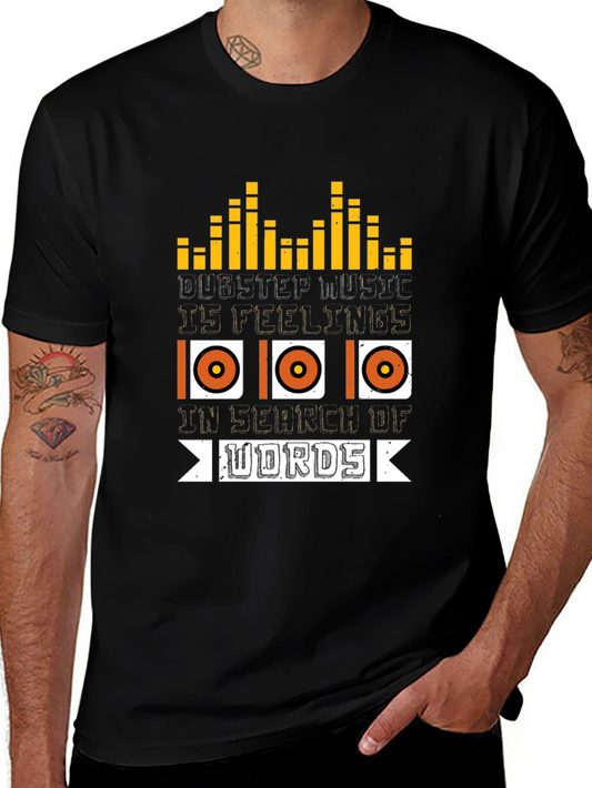 Dubstep Music Graphic T-Shirt - Express Your Sound!
