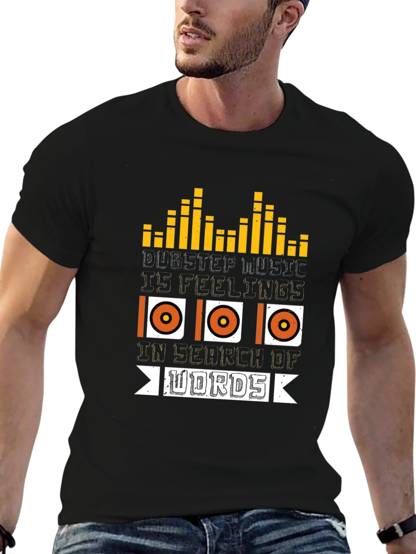 Dubstep Music Graphic T-Shirt - Express Your Sound!
