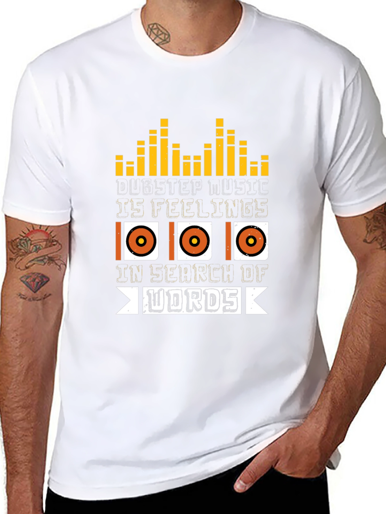 Dubstep Music Graphic T-Shirt - Express Your Sound!