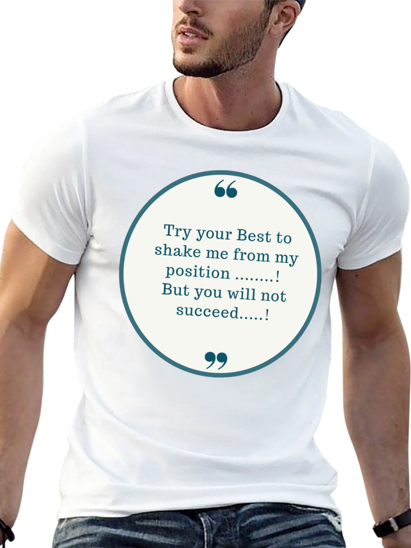 Motivational T-Shirt - Try Your Best