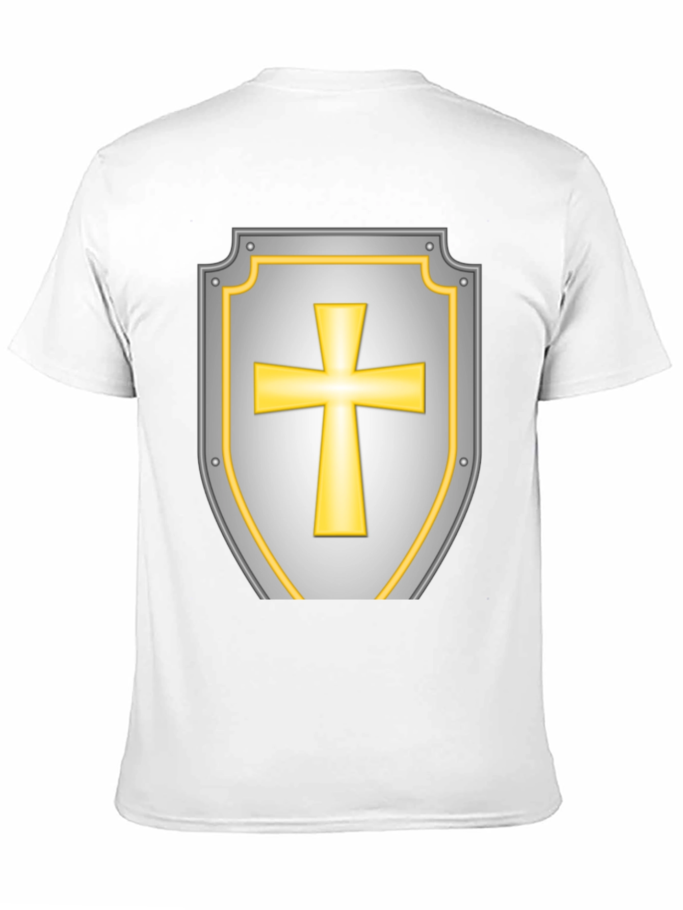 Crusader Shield Graphic Tee - Black
