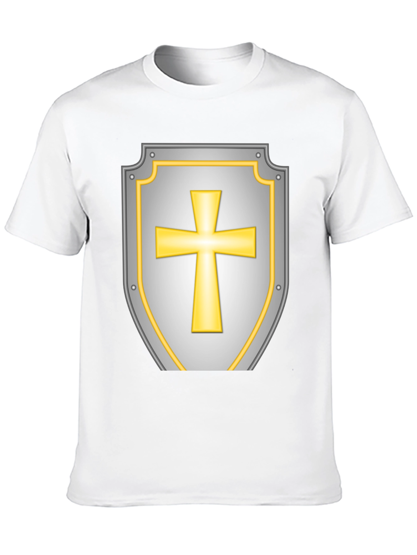 Crusader Shield Graphic Tee - Black