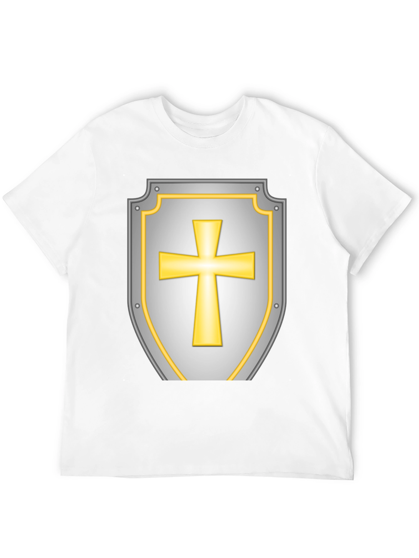 Crusader Shield Graphic Tee - Black
