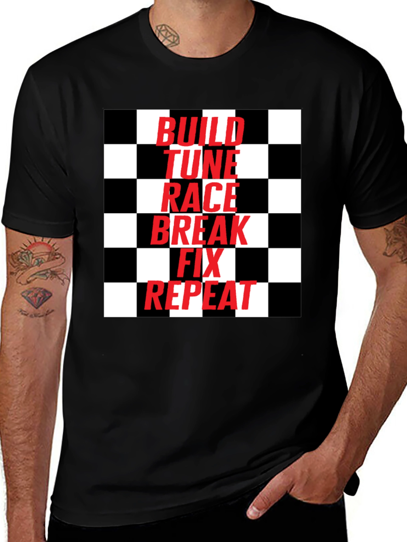 Build Tune Race T-Shirt