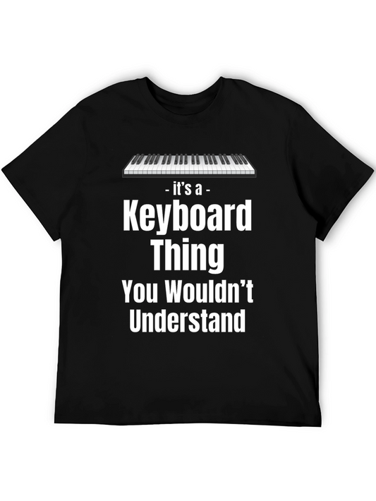 Keyboard Thing T-Shirt - Musician Novelty Tee