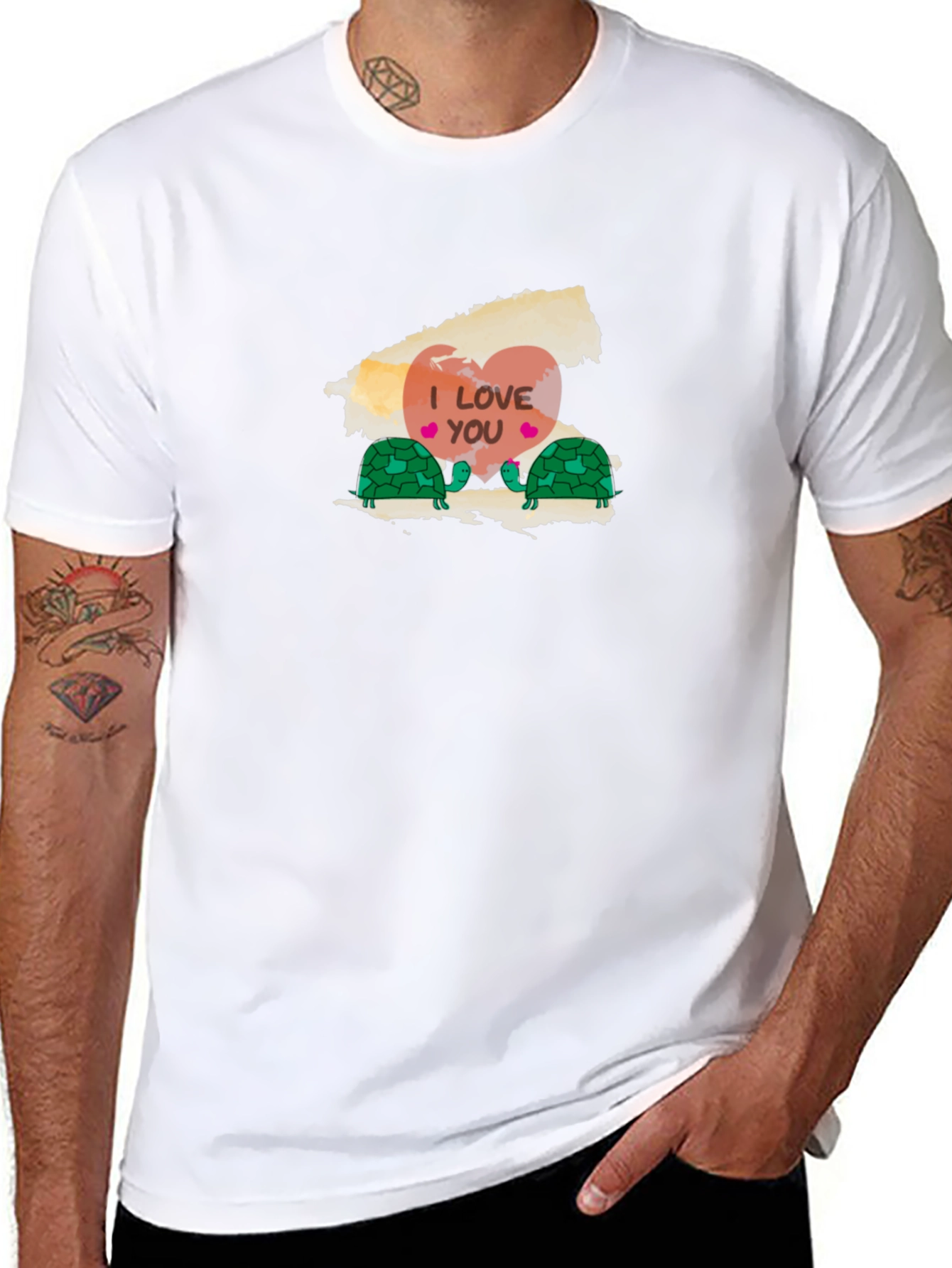 Turtle Love Graphic T-Shirt
