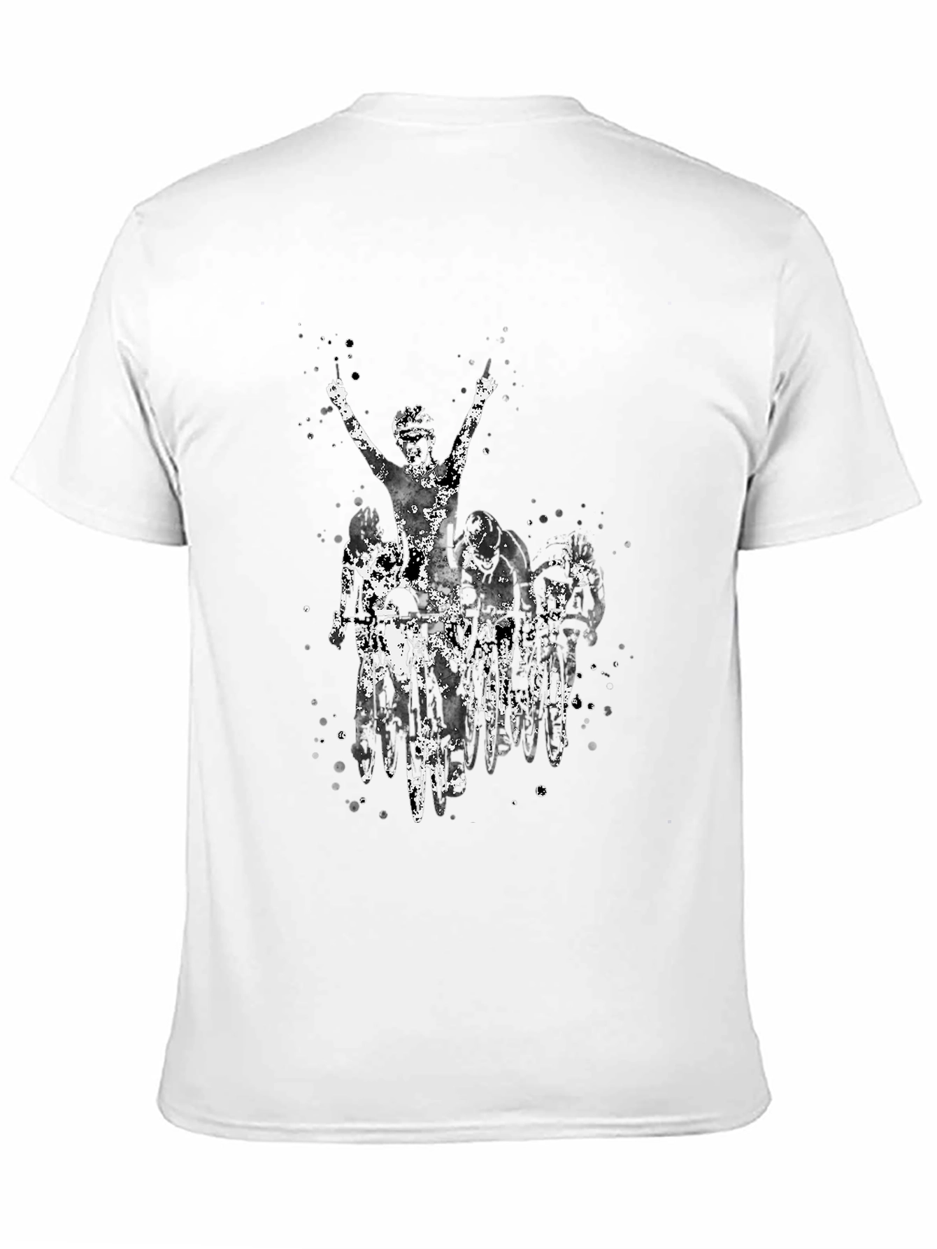 Cyclist Victory Black Graphic Tee