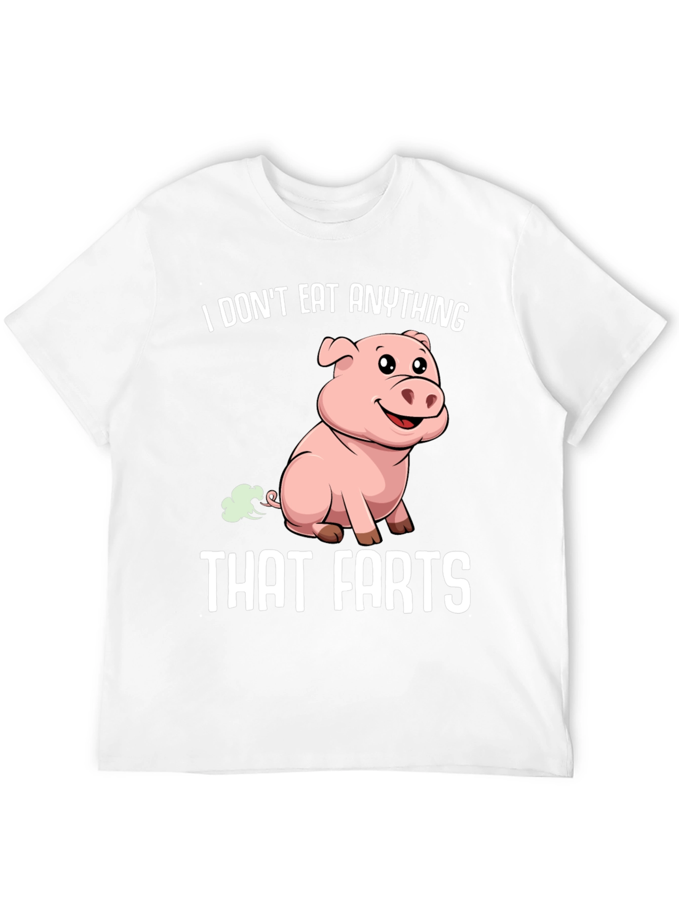 Funny Vegan Pig T-Shirt