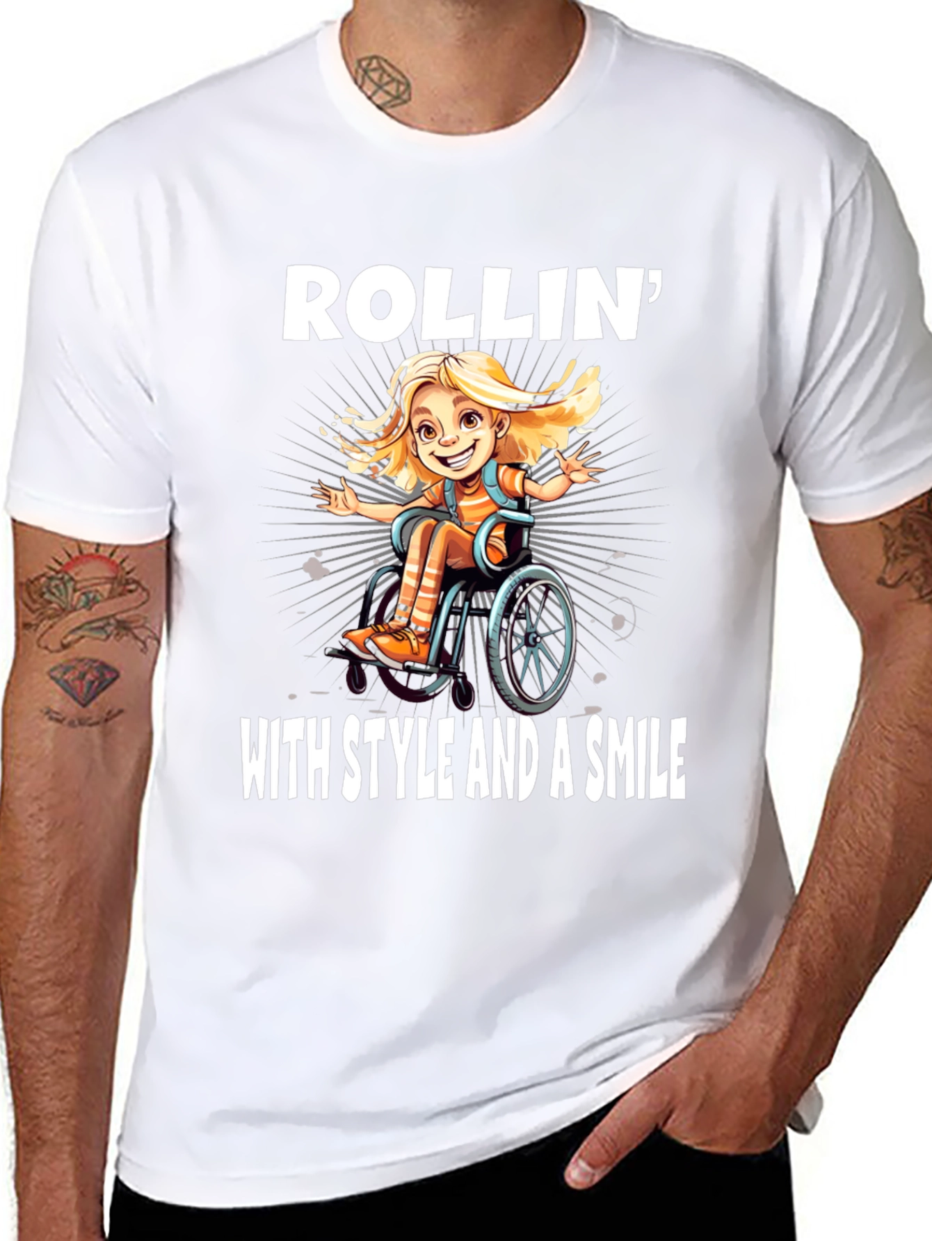 Rollin With Style and a Smile T-Shirt