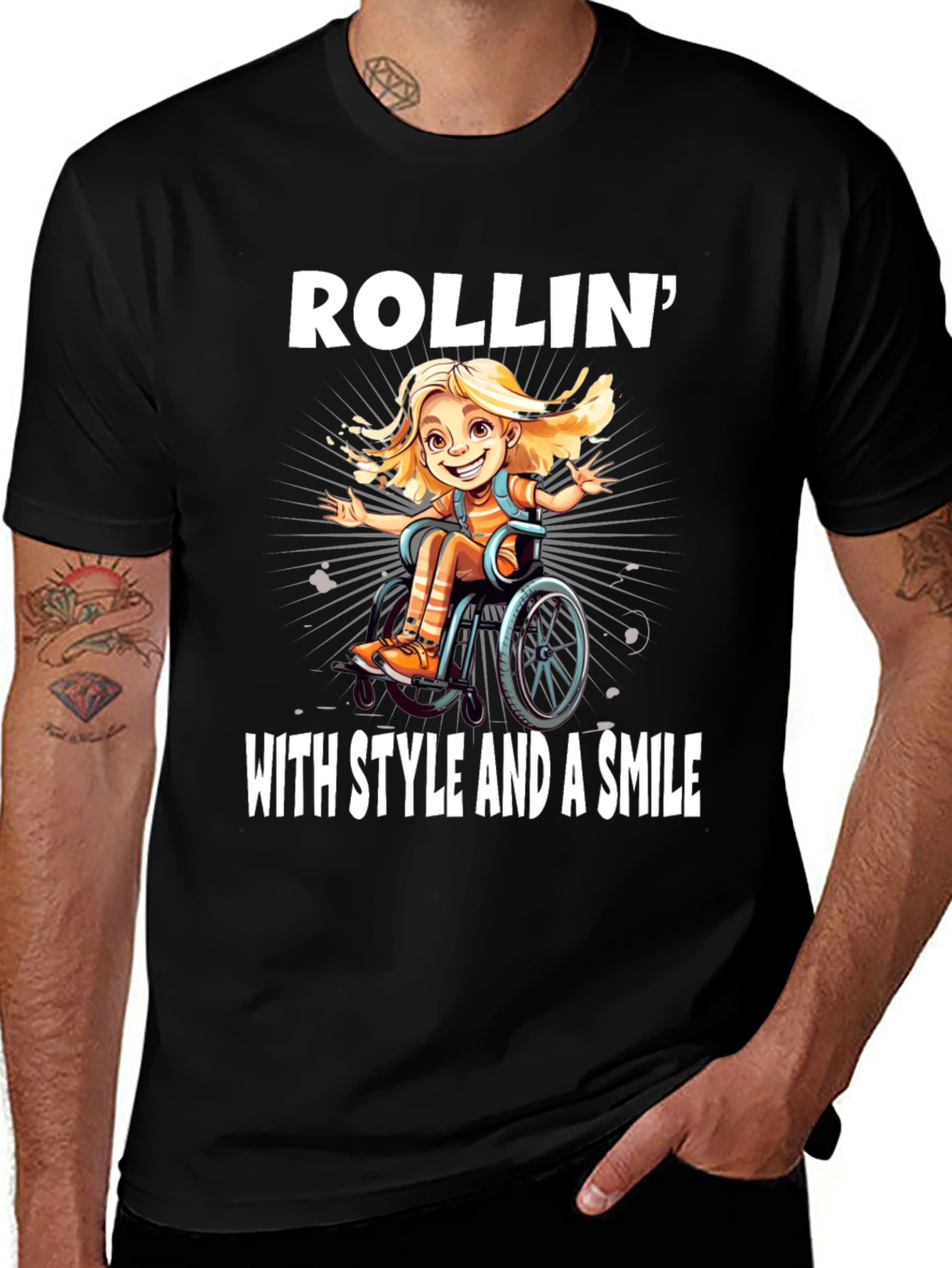 Rollin With Style and a Smile T-Shirt