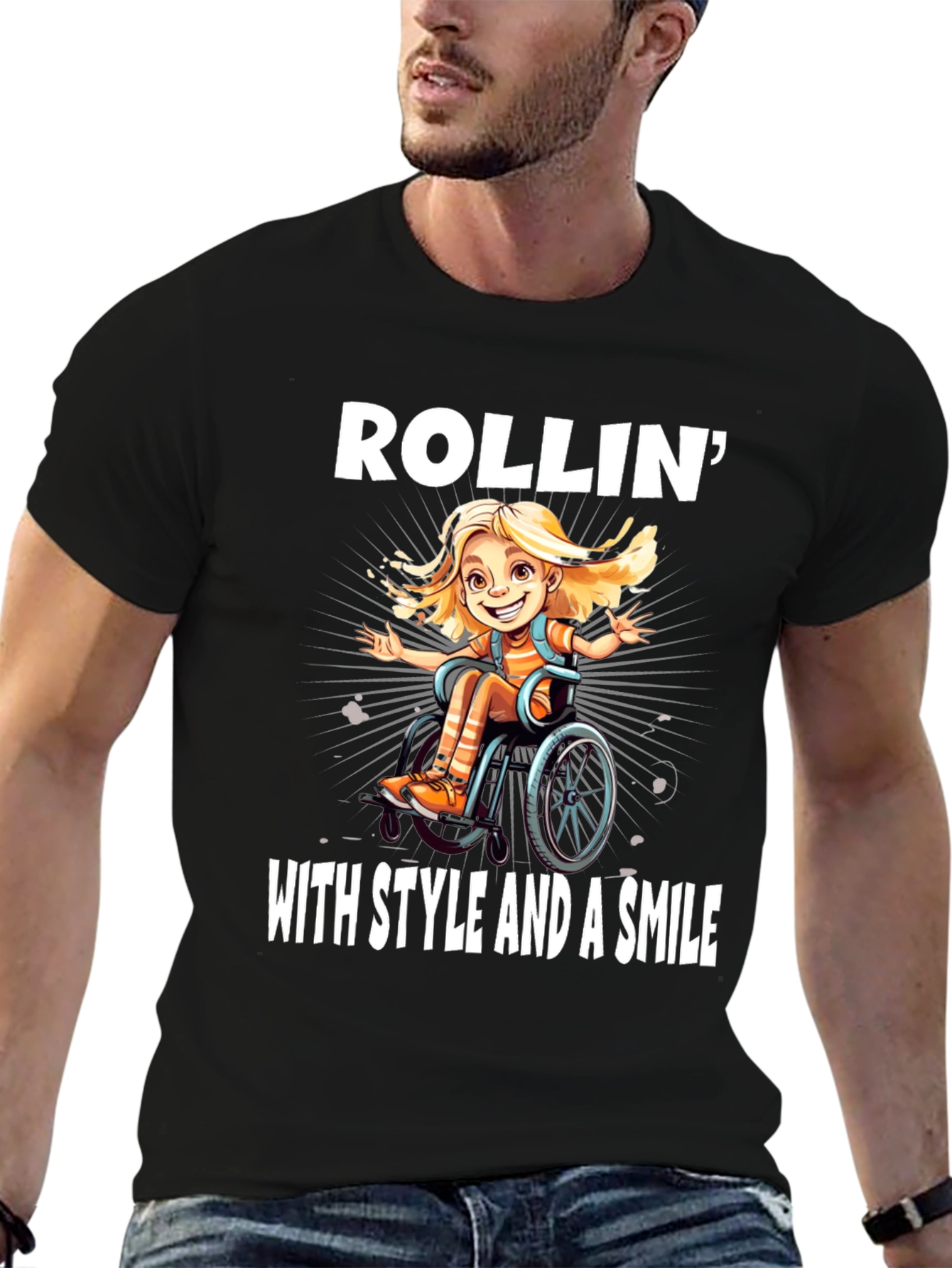 Rollin With Style and a Smile T-Shirt