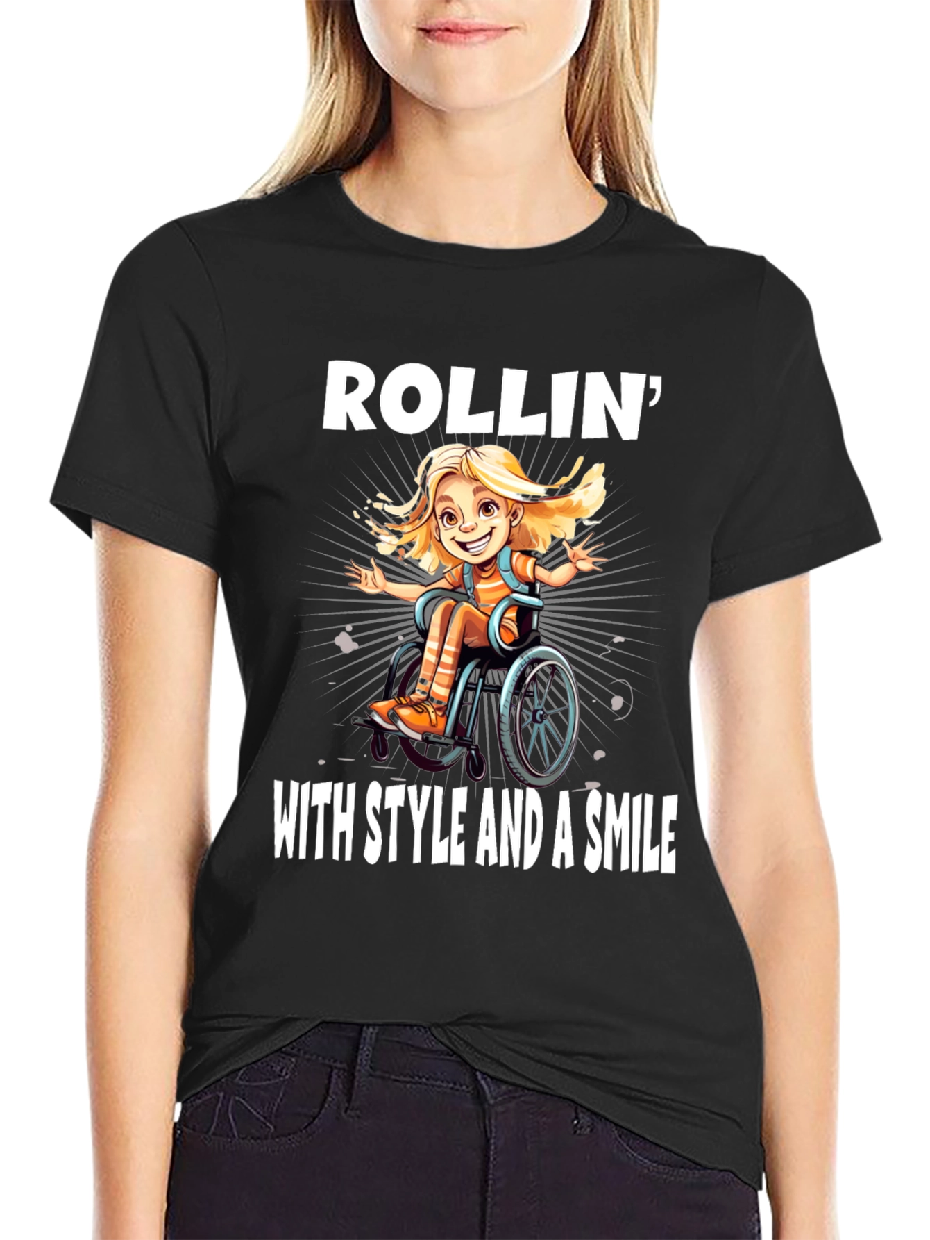 Rollin With Style and a Smile T-Shirt