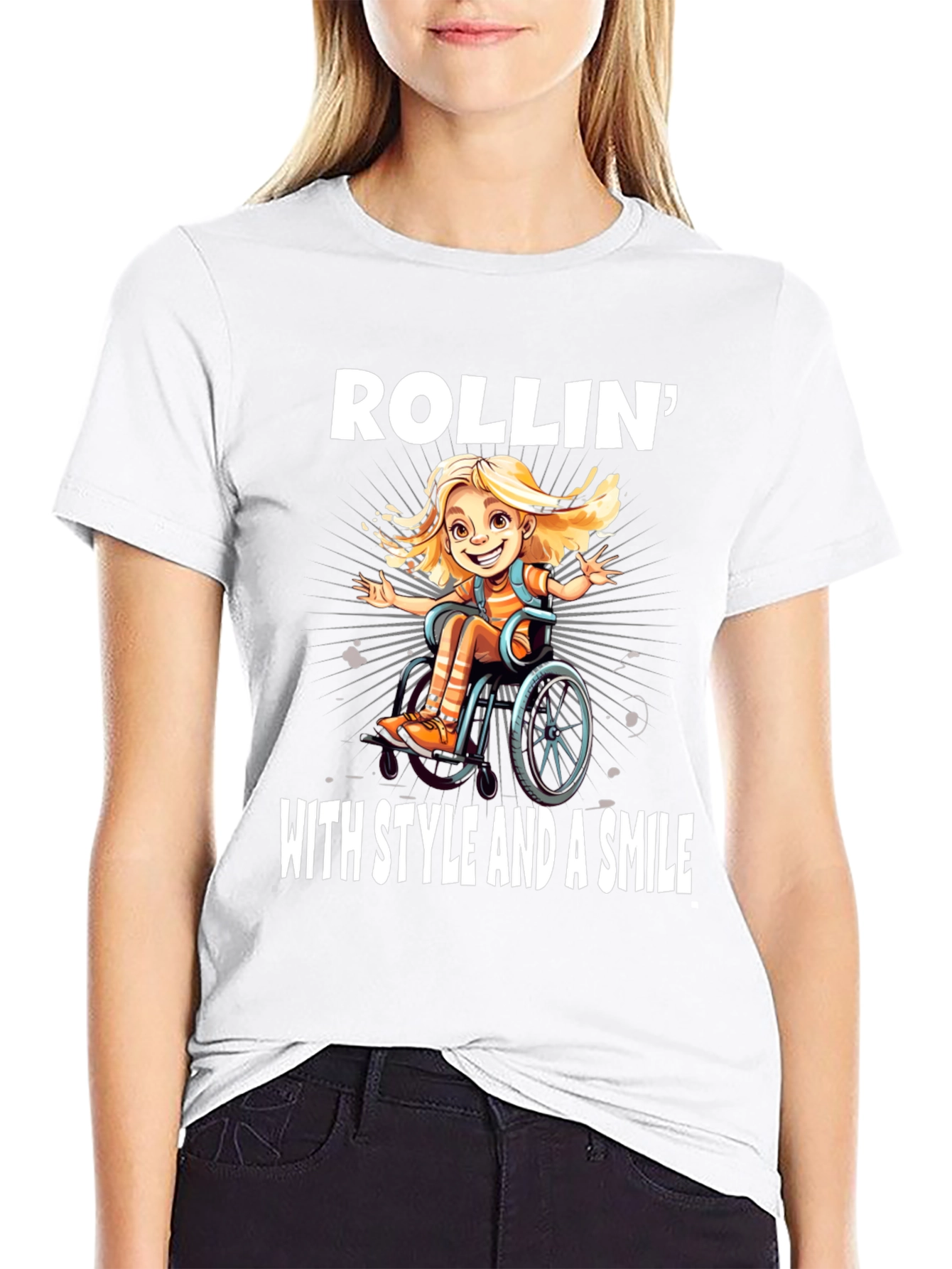 Rollin With Style and a Smile T-Shirt