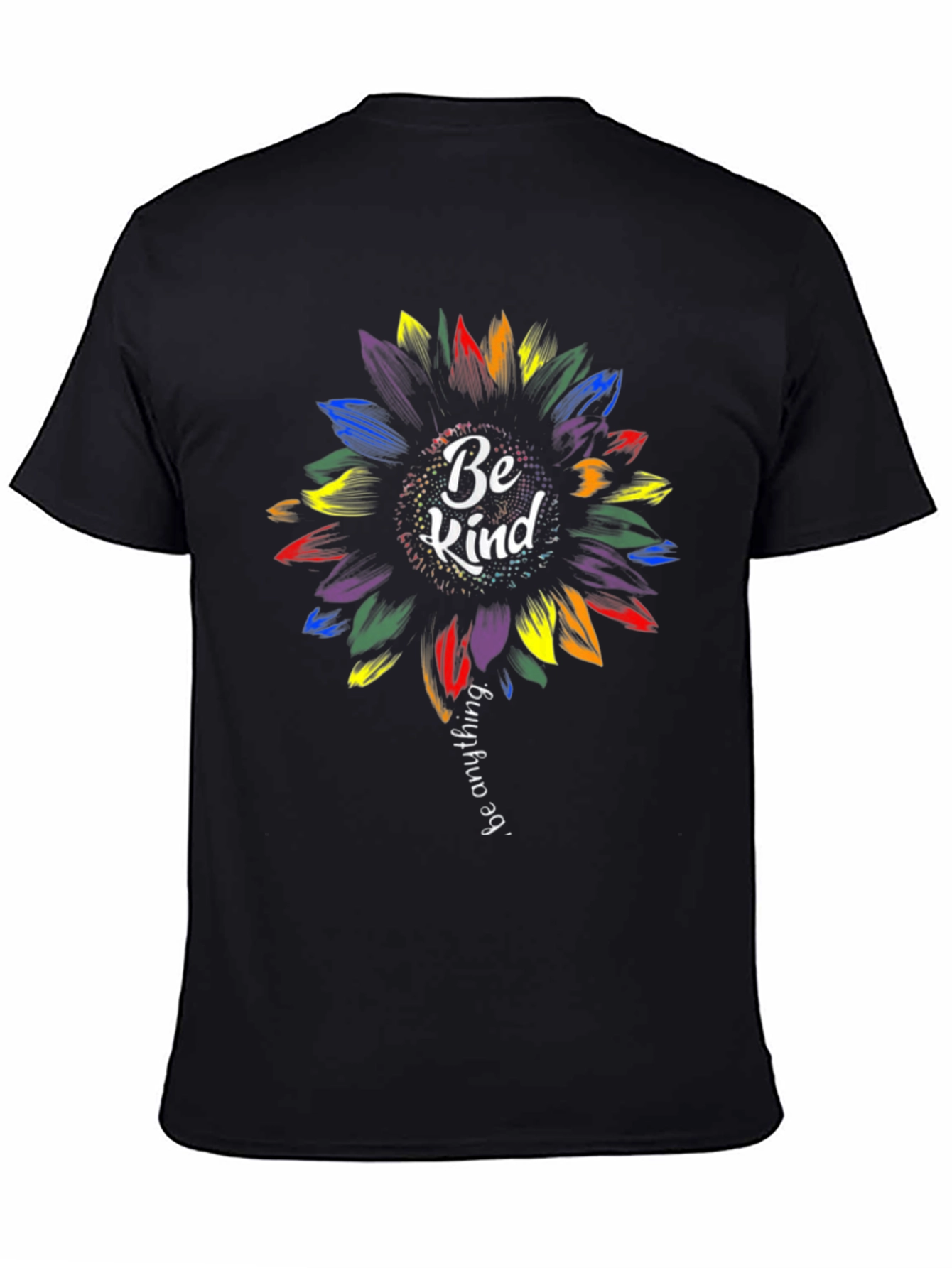 Be Kind Sunflower Graphic T-Shirt