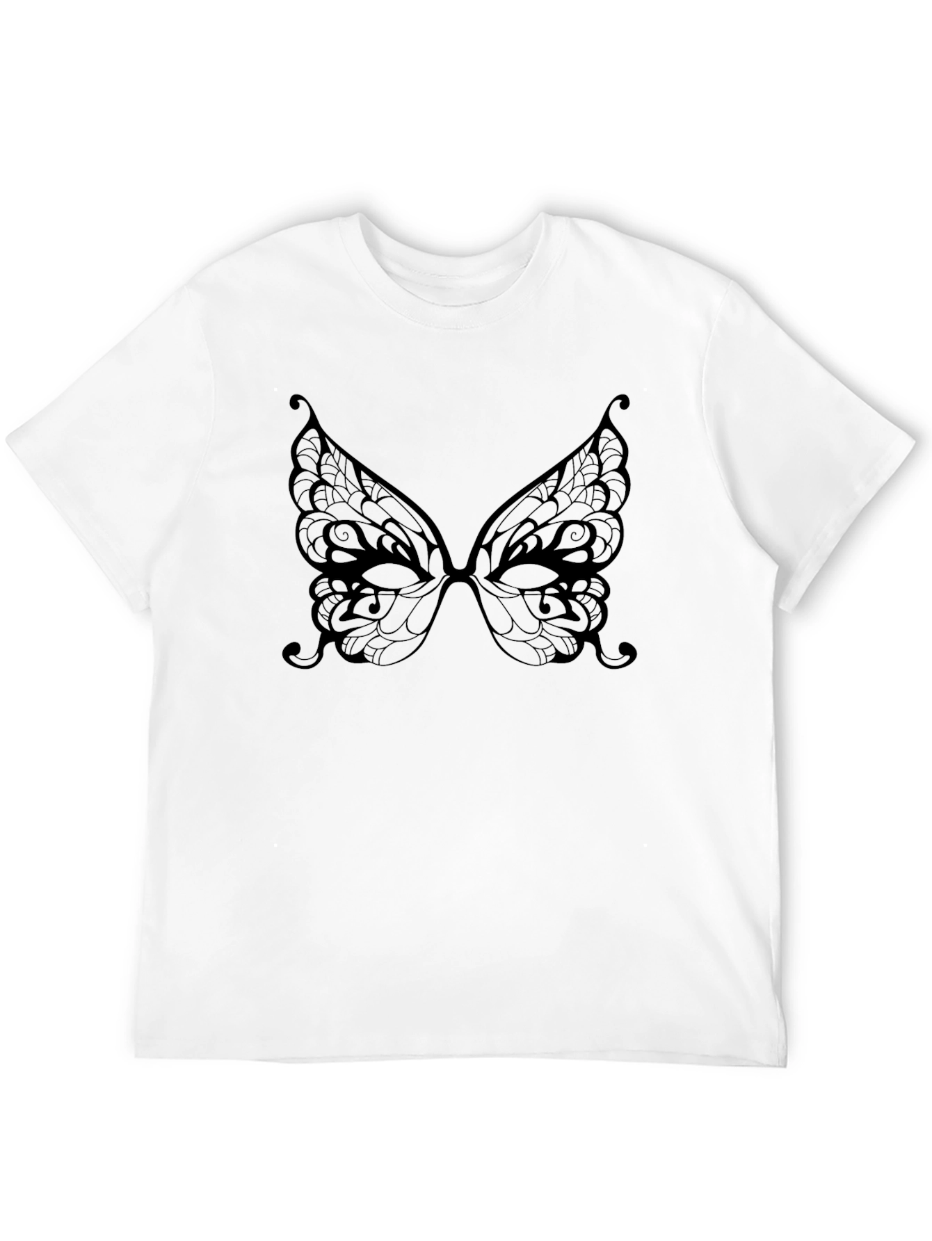 Butterfly Mask Graphic T-Shirt