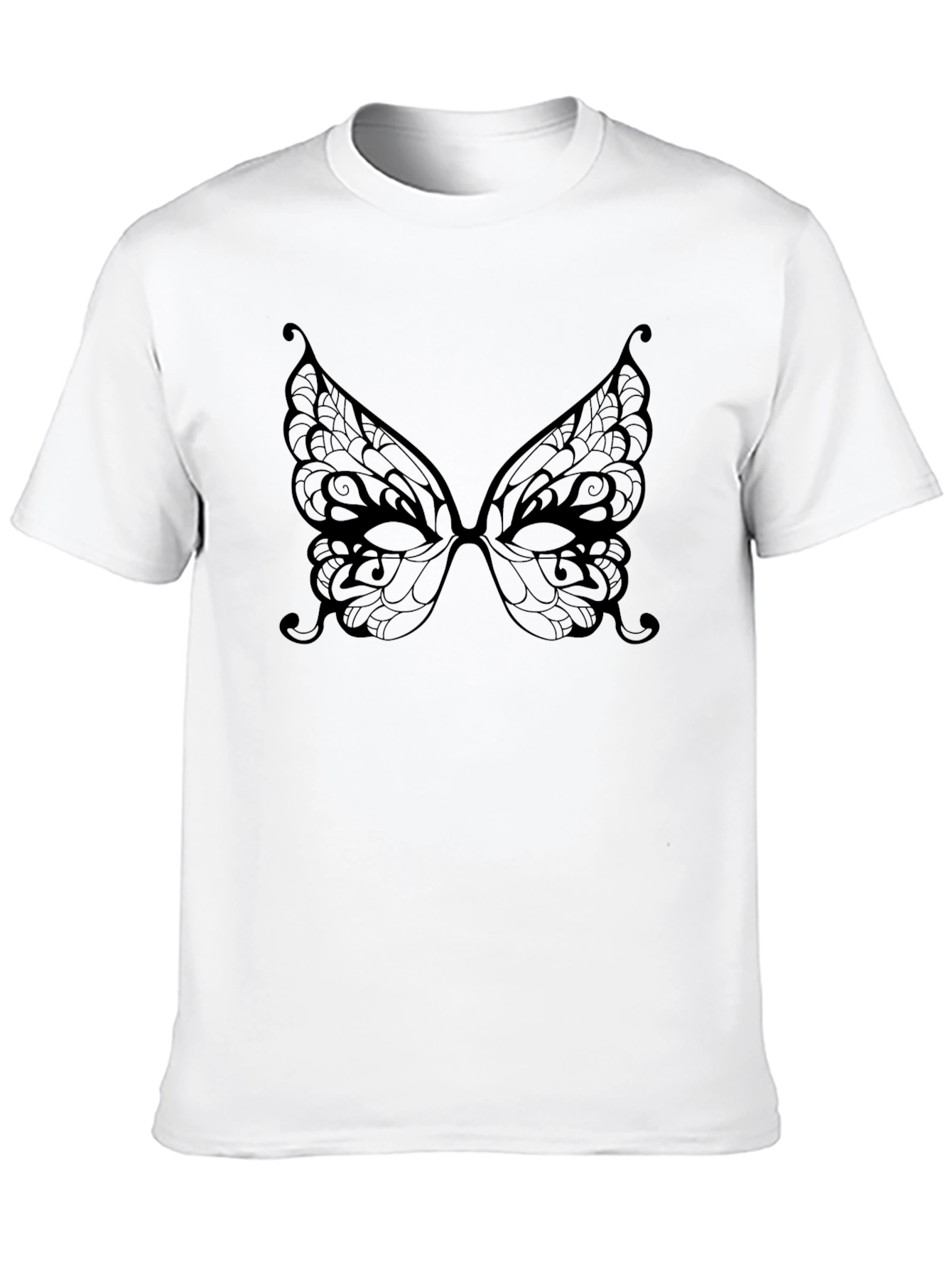 Butterfly Mask Graphic T-Shirt
