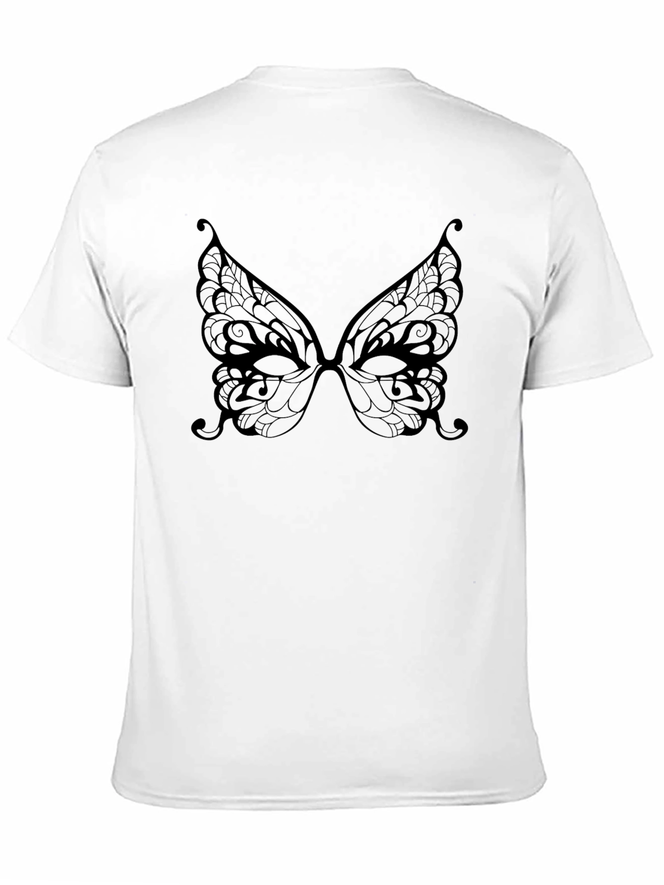 Butterfly Mask Graphic T-Shirt
