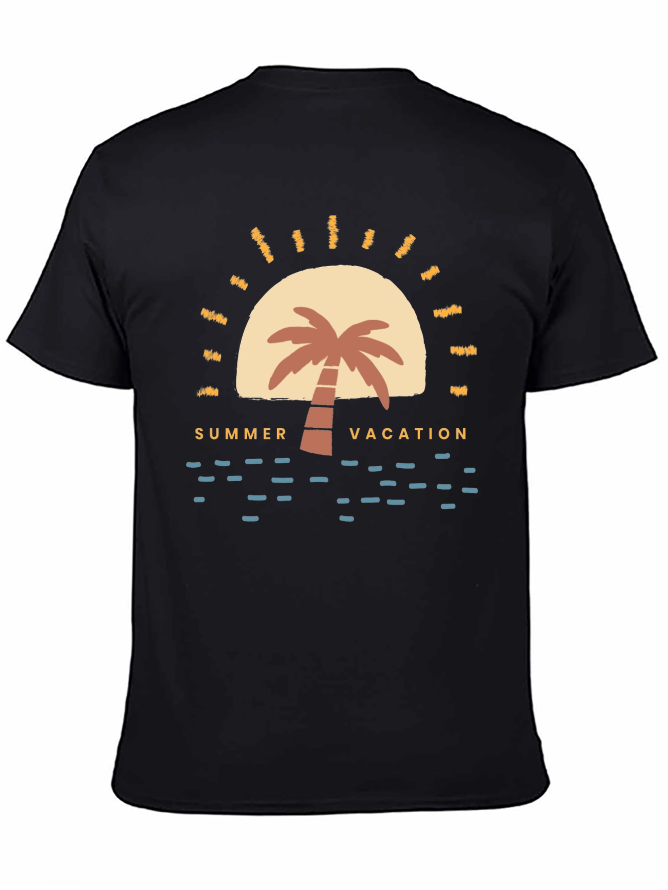 Summer Vacation Graphic T-Shirt