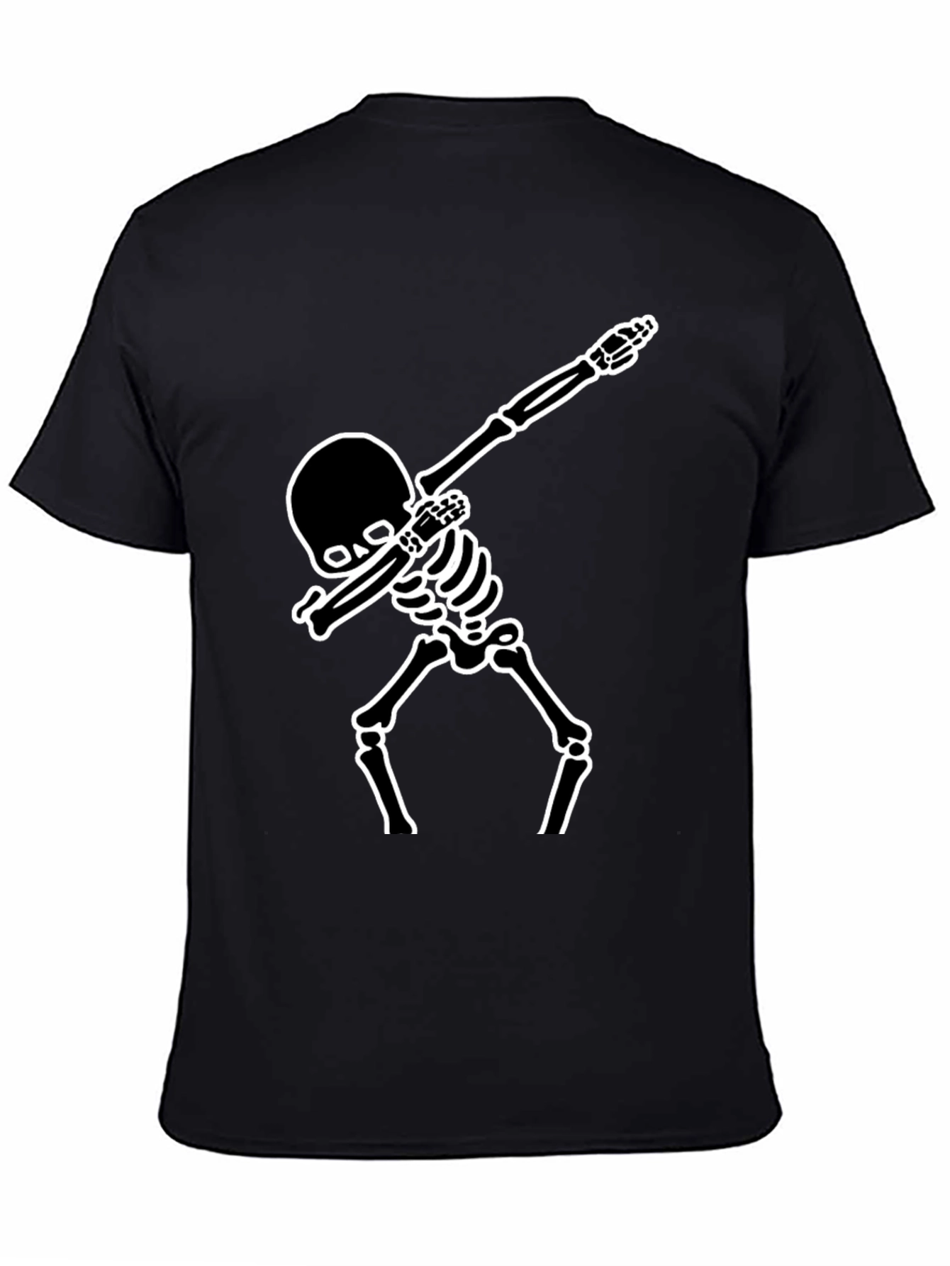 Dabbing Skeleton Graphic T-Shirt