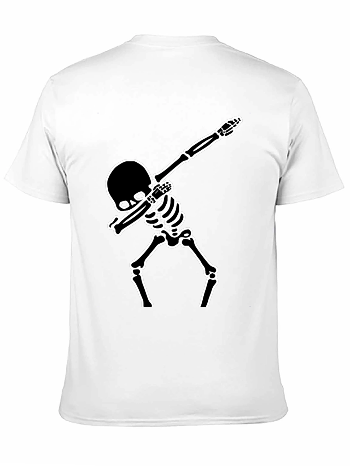Dabbing Skeleton Graphic T-Shirt