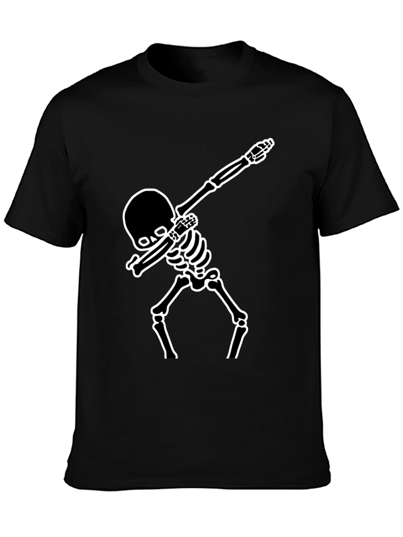 Dabbing Skeleton Graphic T-Shirt