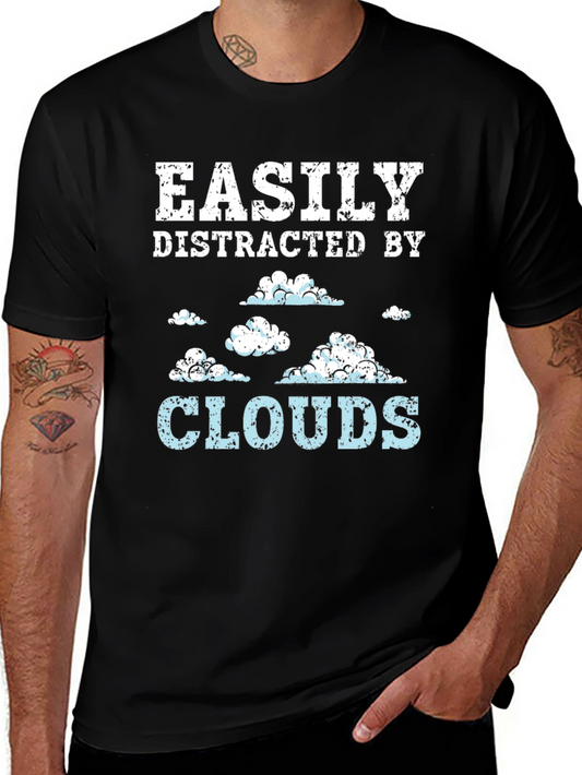 Easily Distracted By Clouds T-Shirt