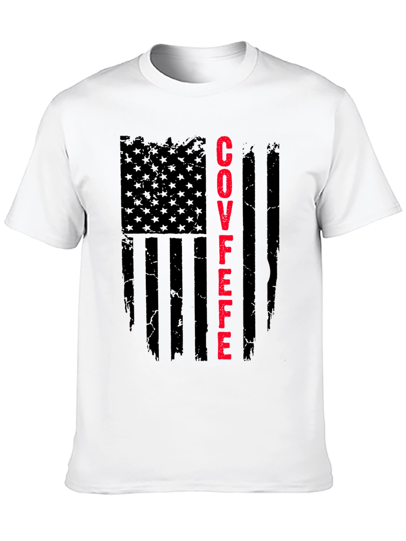 COVFEFE American Flag Graphic T-Shirt