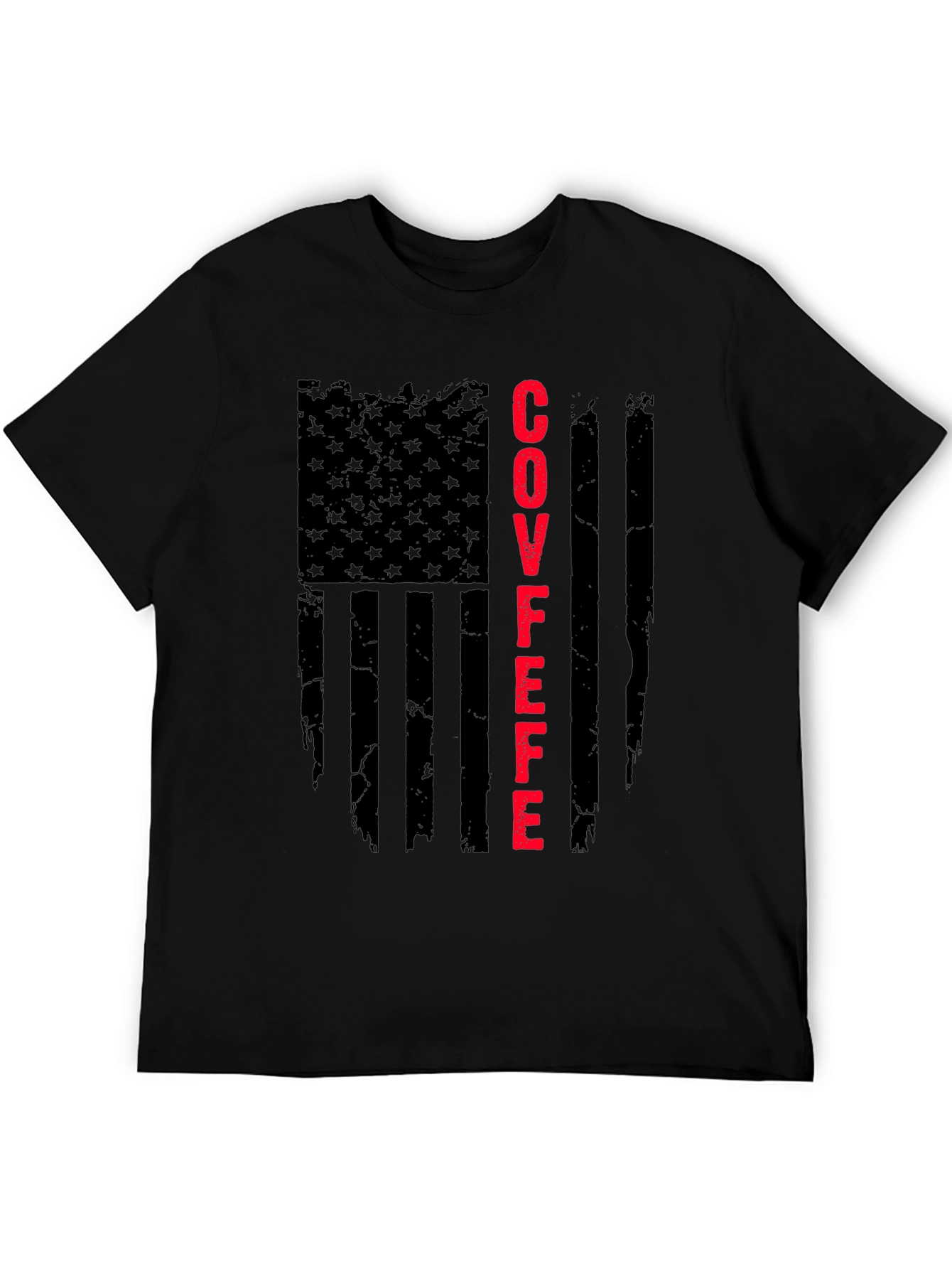 COVFEFE American Flag Graphic T-Shirt