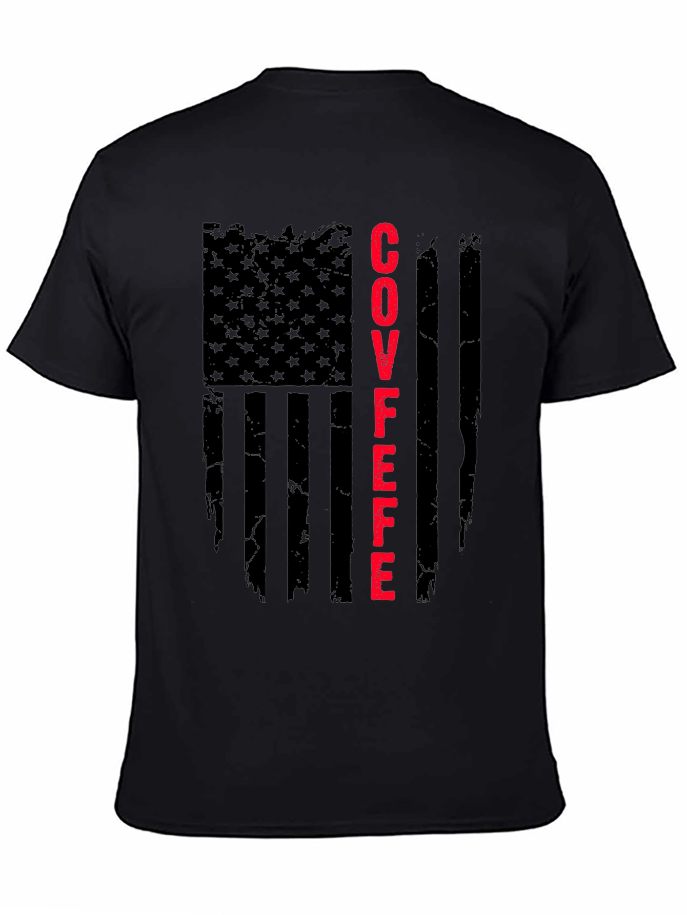 COVFEFE American Flag Graphic T-Shirt