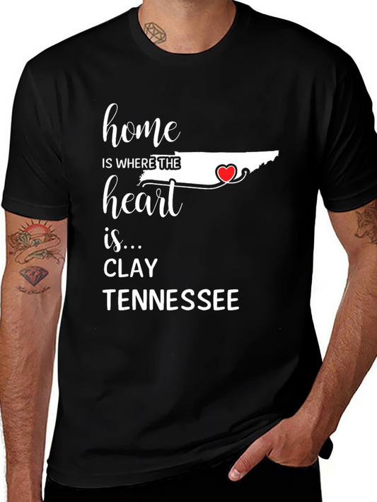 Home is Where the Heart is Tennessee T-Shirt