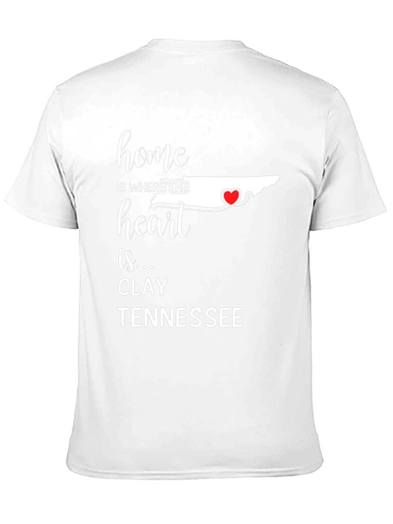 Home is Where the Heart is Tennessee T-Shirt