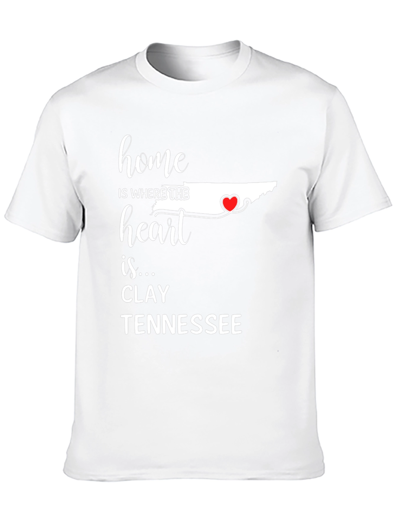 Home is Where the Heart is Tennessee T-Shirt