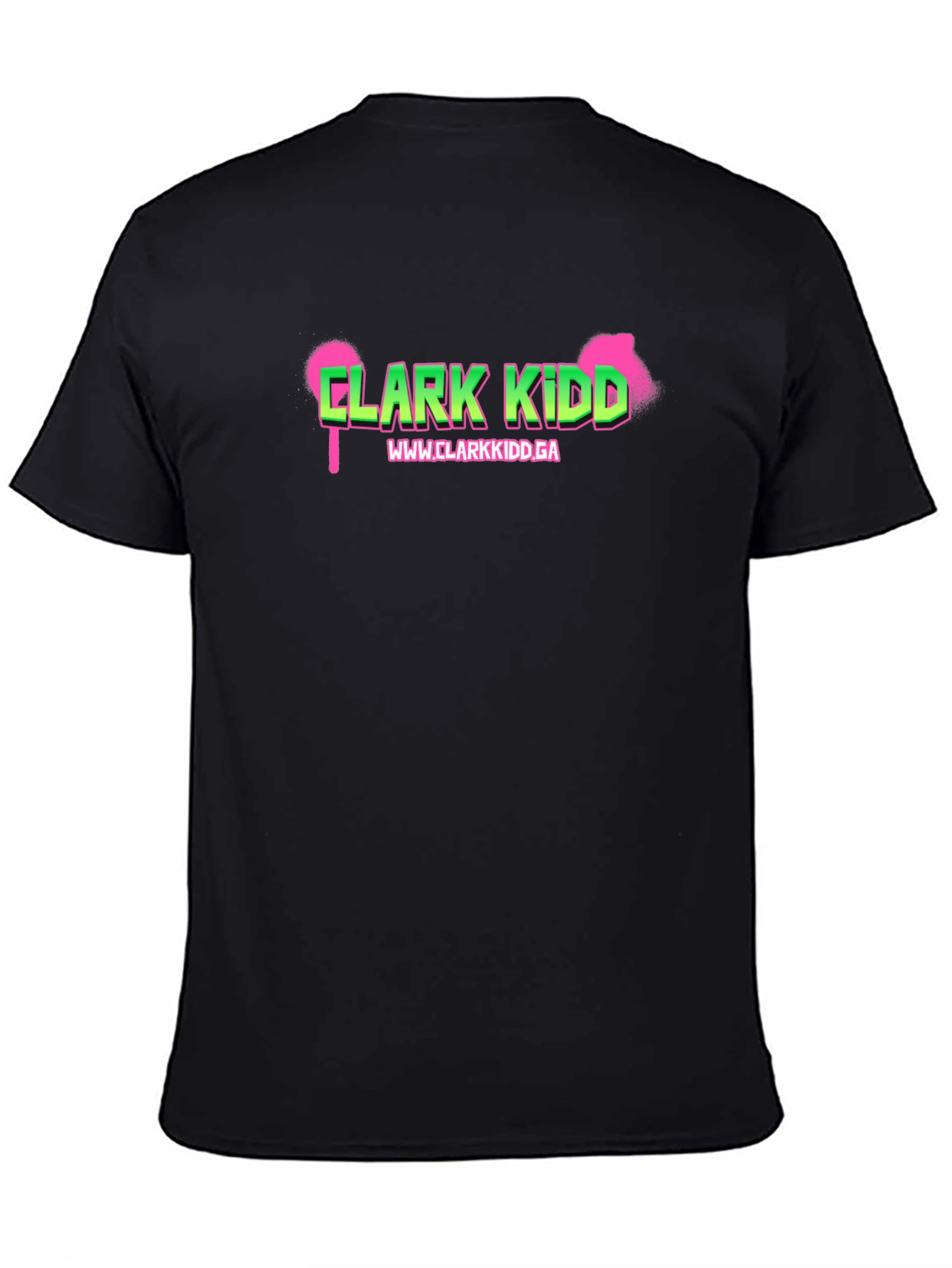 Clark Kidd Black Graphic T-Shirt