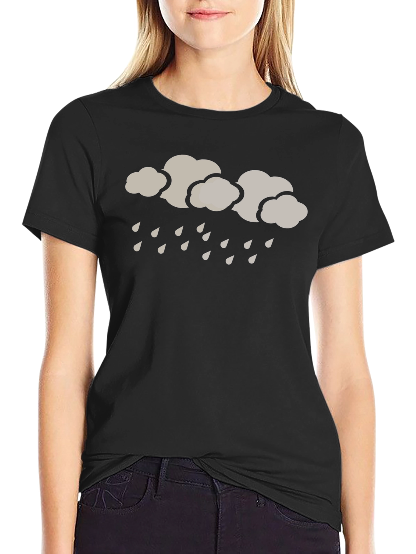 Rain Cloud Graphic T-Shirt