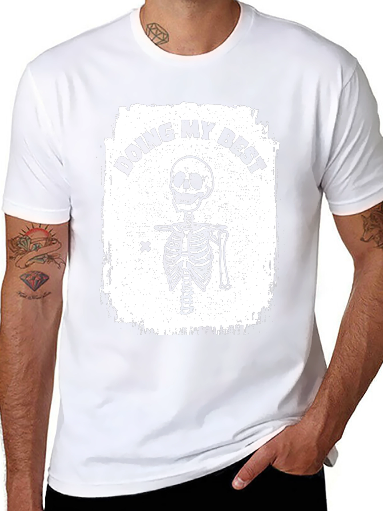 Doing My Best Skeleton T-Shirt