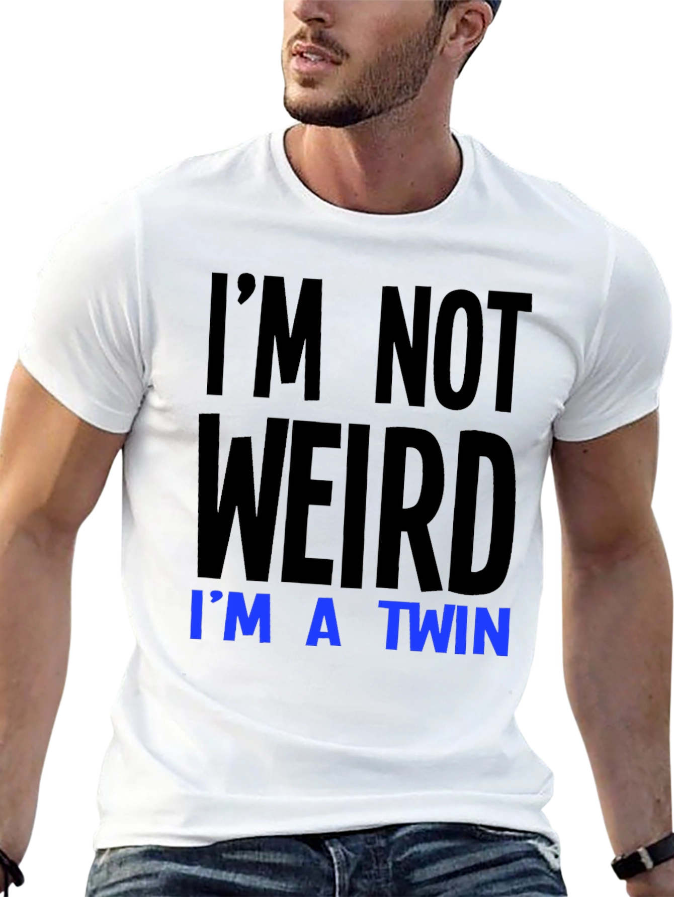 Im Not Weird Im A Twin Graphic Tee