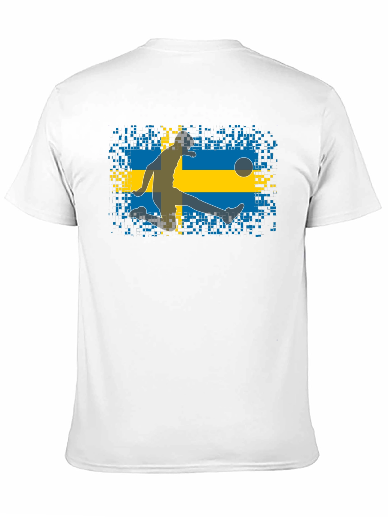 Sweden Soccer Fan T-Shirt - Black