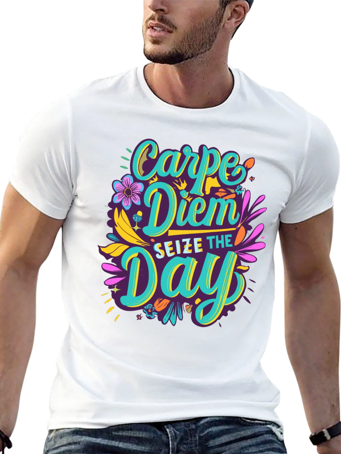 Carpe Diem Graphic T-Shirt - Seize The Day!