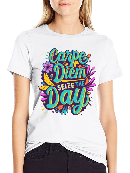 Carpe Diem Graphic T-Shirt - Seize The Day!