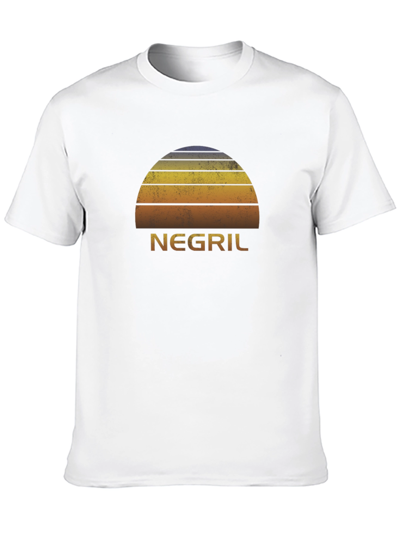 Retro Negril Sunset Graphic T-Shirt