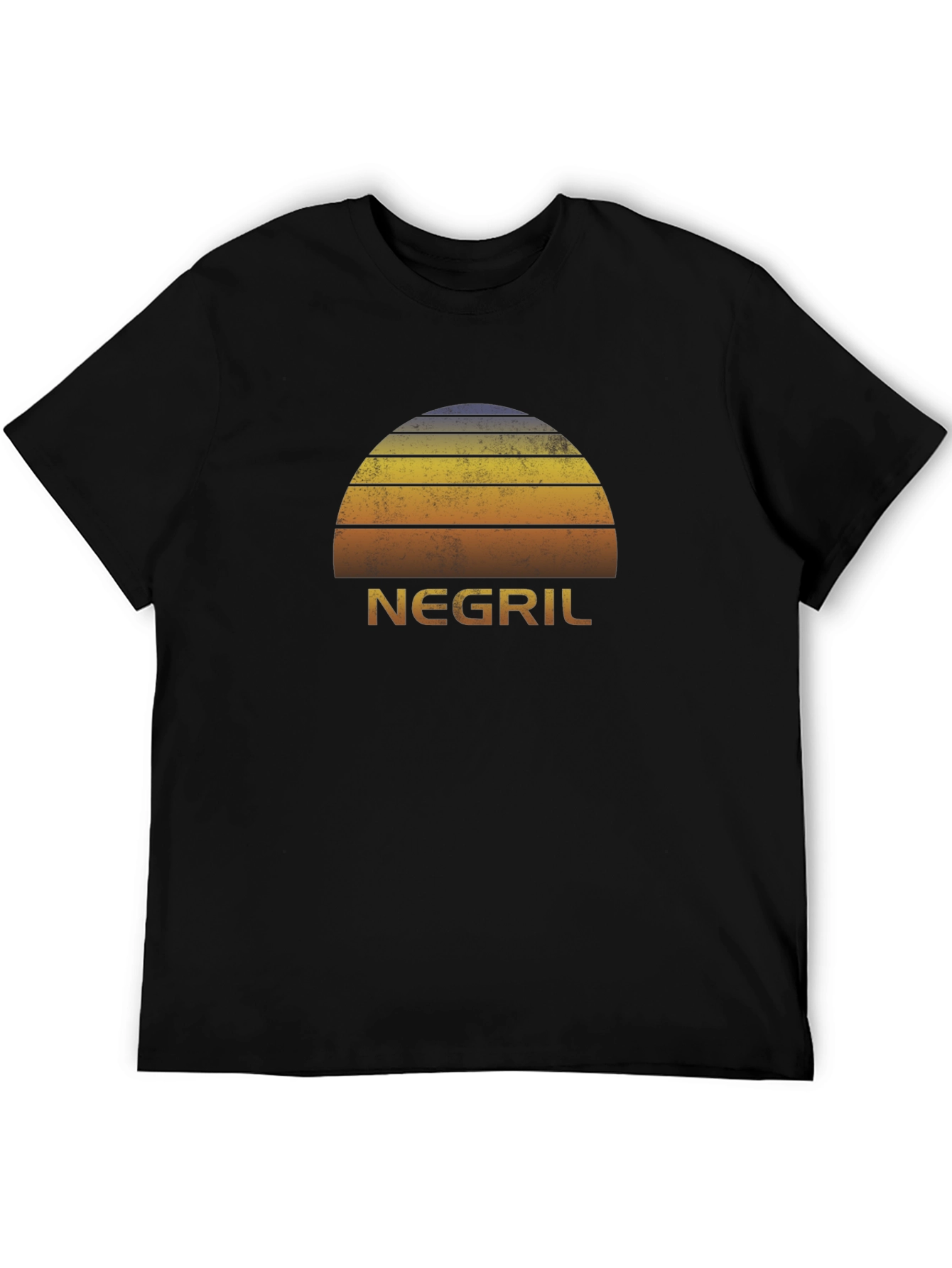 Retro Negril Sunset Graphic T-Shirt