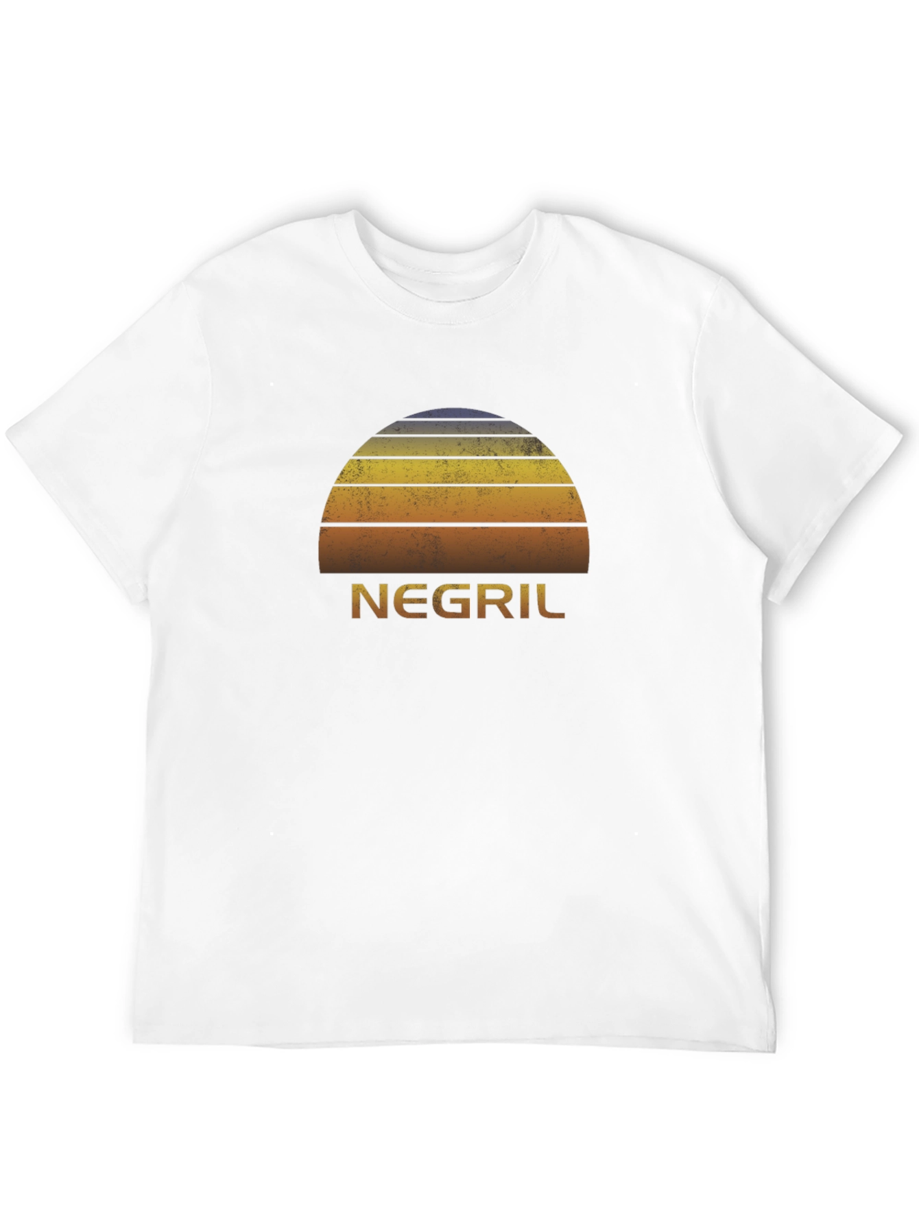 Retro Negril Sunset Graphic T-Shirt